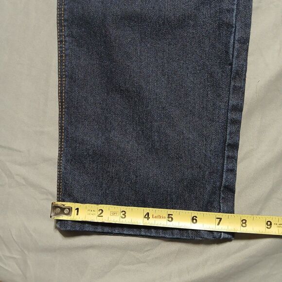 Southpole Men 36x32 Jeans Dark Wash Stretch Indigo Blue Selvedge Denim Skate Y2K - Picture 11 of 14